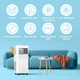 Comfee Breezy Cool Pro 2.6 9000 BTU Klimagerät Mit App Und Alexa 3